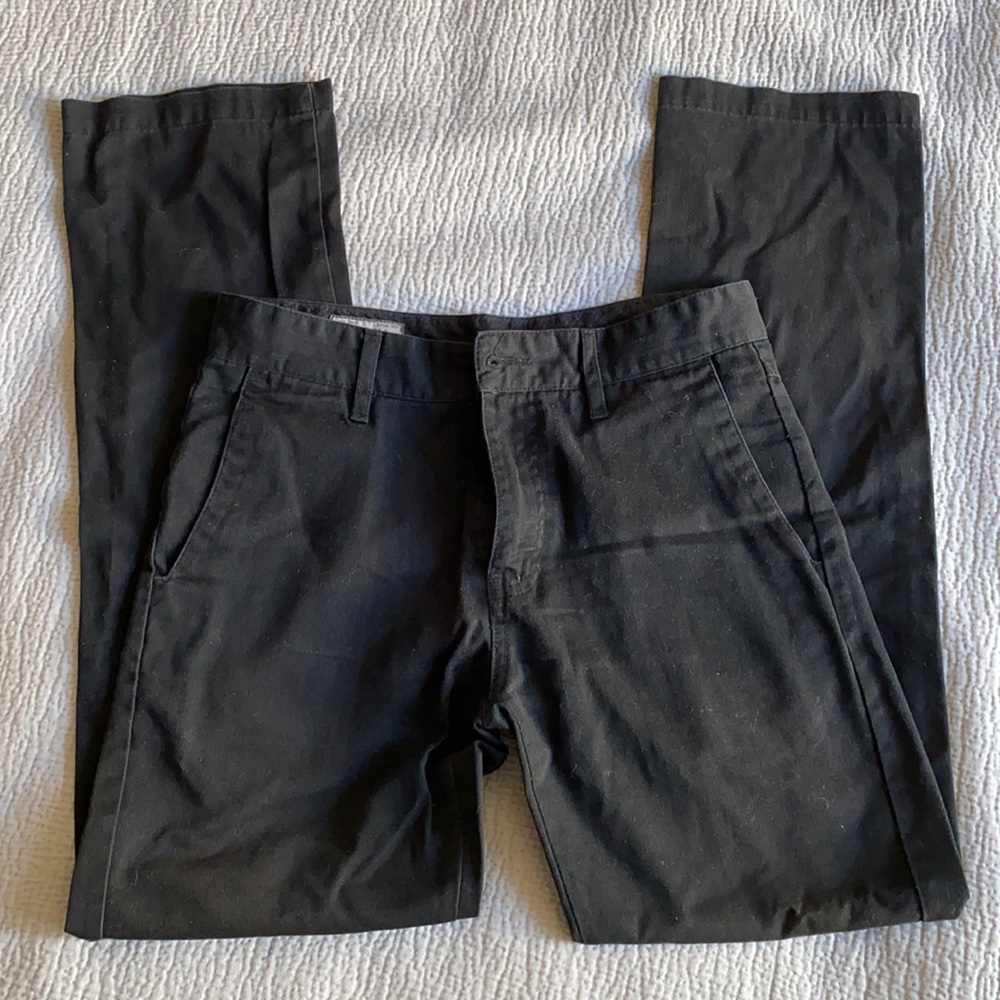VOLCOM boys black Pants
